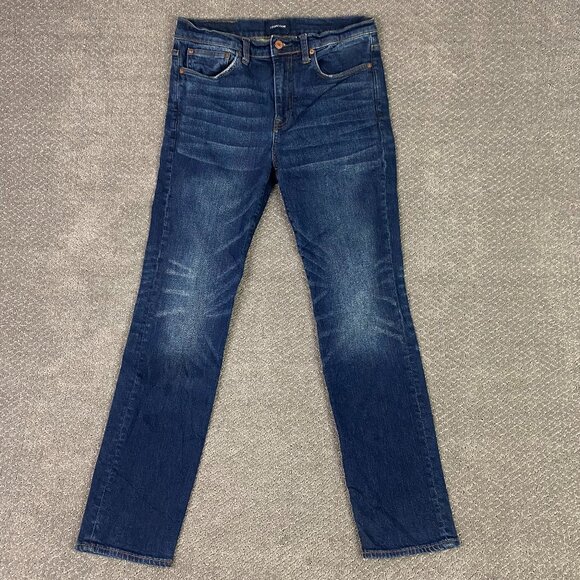 J. CREW 770 Kurabo Japanese Fabric Straight Fit Jeans Men's 31 x 32 Fit 32 x 31 - Picture 1 of 16